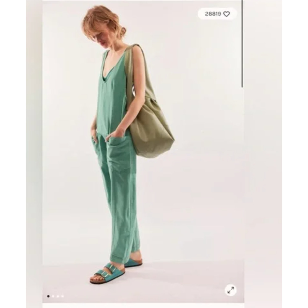 Free People We The Free High Roller Jumpsuit Large NEW - Picture 1 of 4
